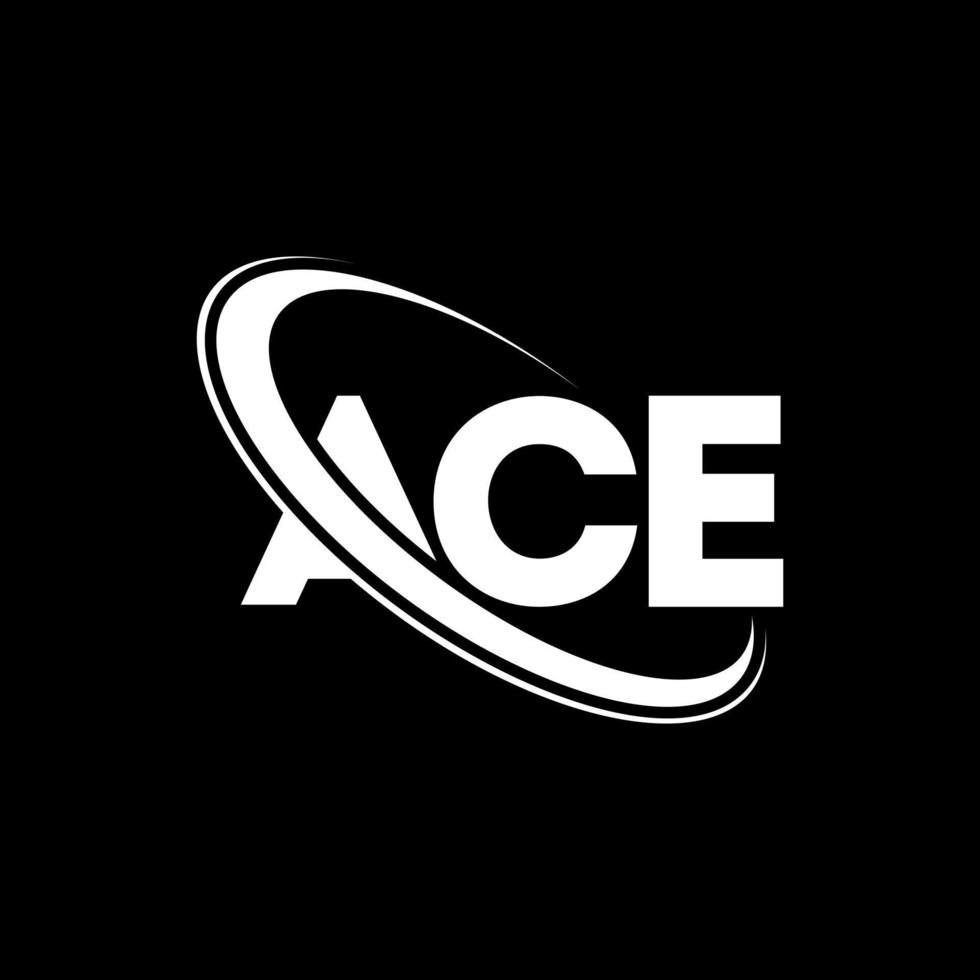Ass-Logo. Ass Brief. Ace-Brief-Logo-Design. Initialen-As-Logo verbunden mit Kreis und Monogramm-Logo in Großbuchstaben. Ace-Typografie für Technologie-, Geschäfts- und Immobilienmarken. vektor