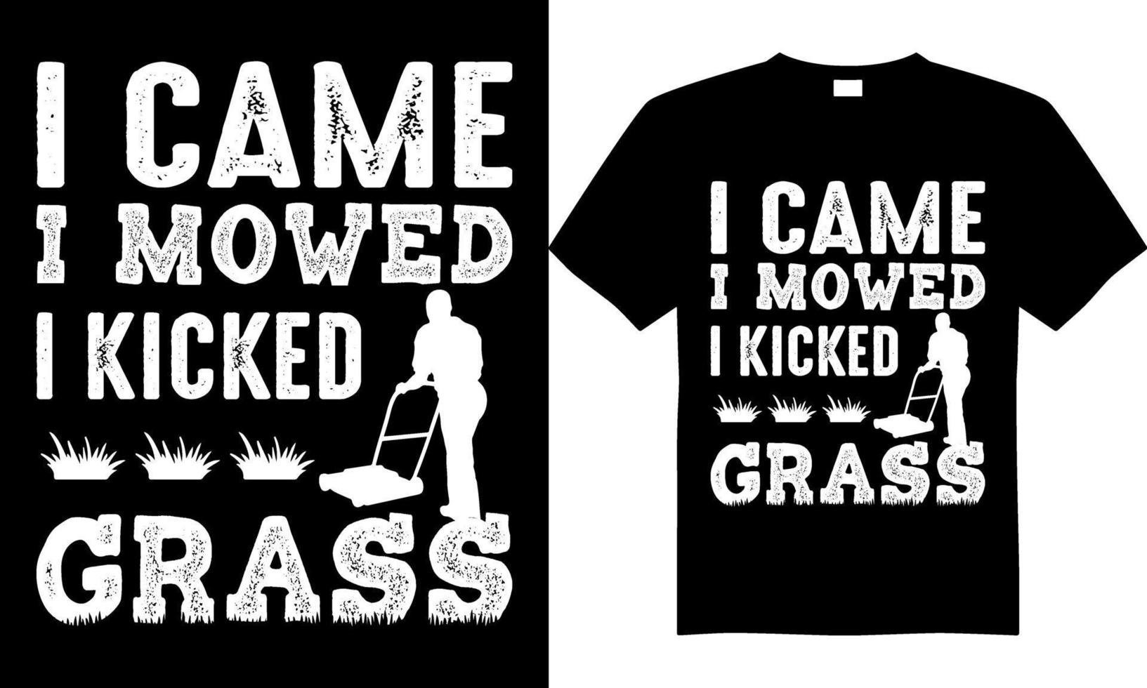 yard work t-shirt design vektor gratis nedladdning