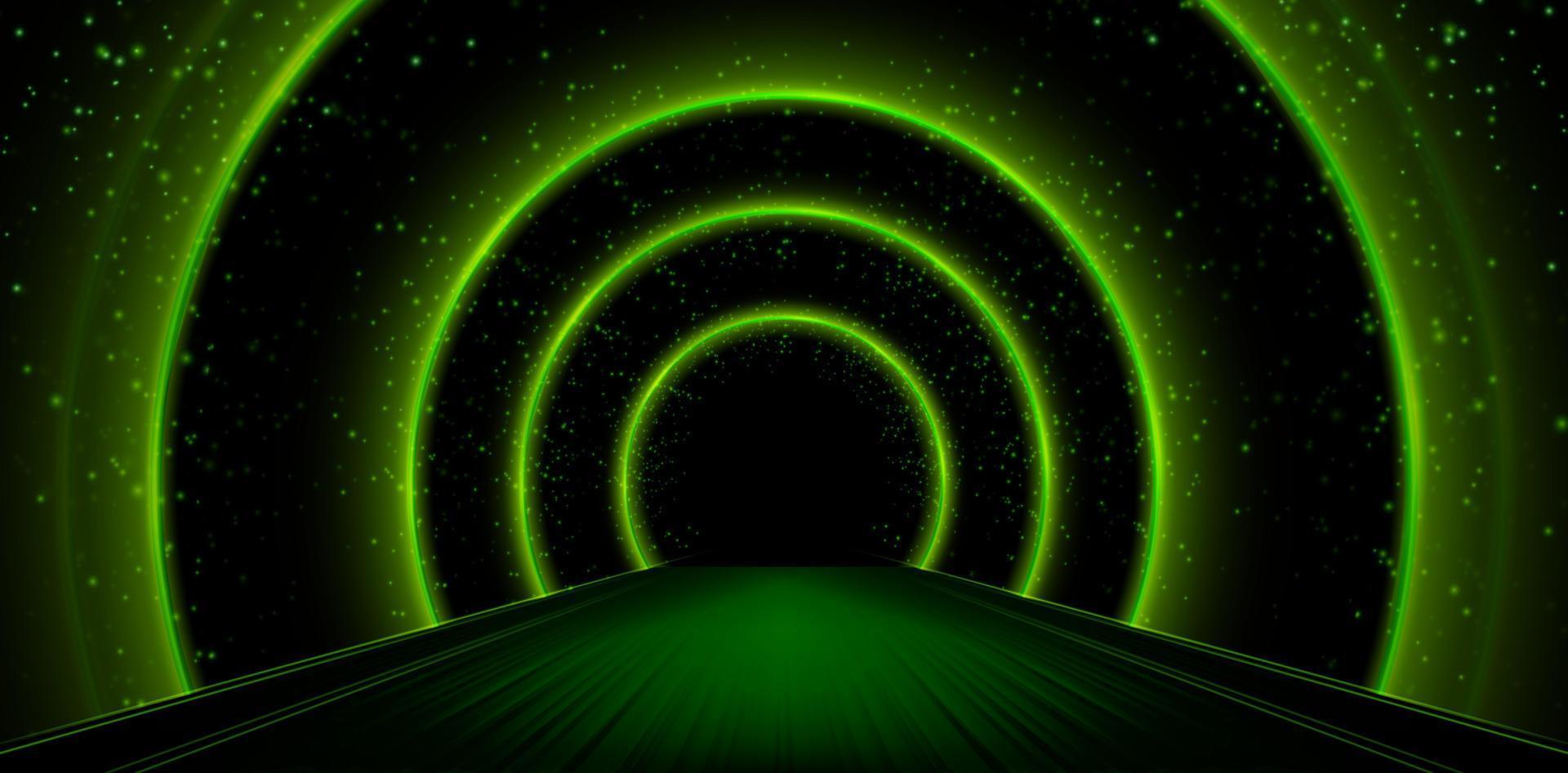 abstrakta radiella gröna tunnelbakgrunder för skyltbyråmedia, inlägg på sociala medier, skylt, animationsvideo, webbplatshuvud, annonskampanj, webbaffisch, reklammarknadsföring, målsidor, rörelse vektor