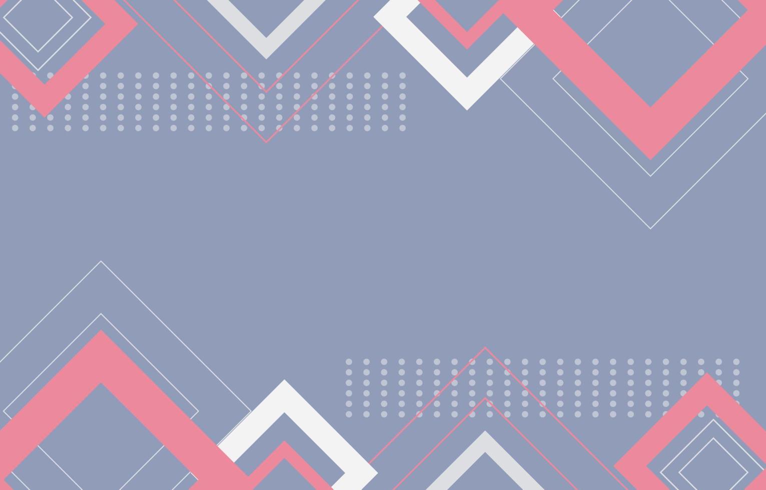geometrischer quadratischer abstrakter hintergrund mit retro-farbe vektor