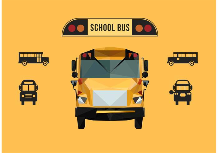 Skolbuss Gratis Vector