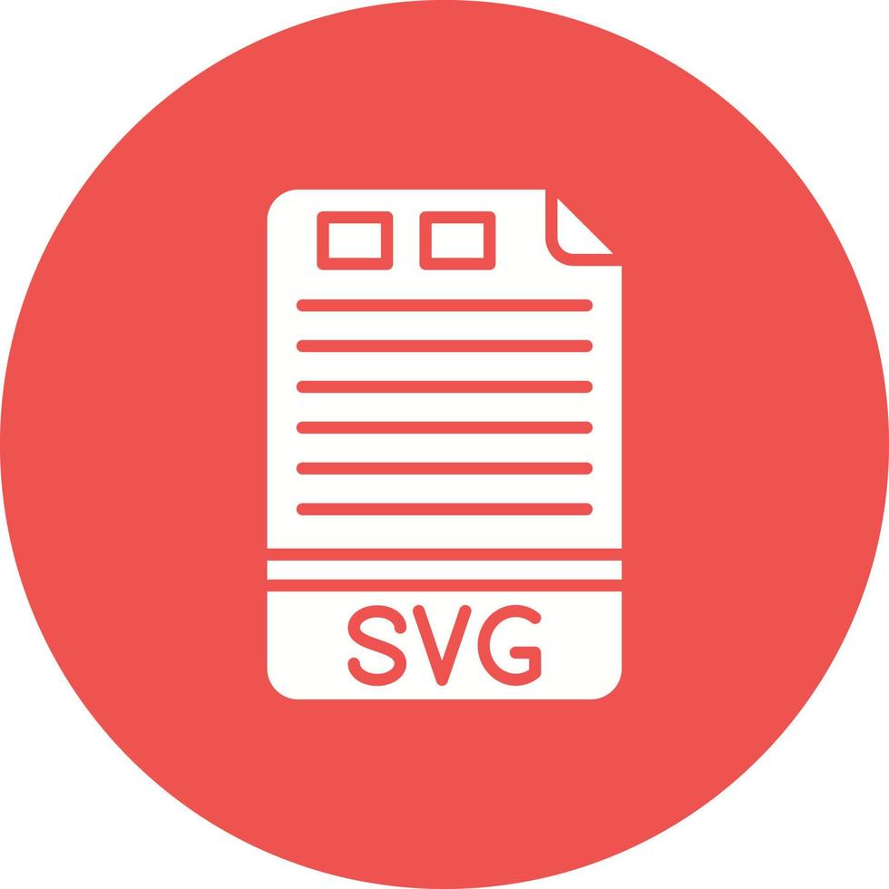 svg Glyphe Kreis Hintergrundsymbol vektor