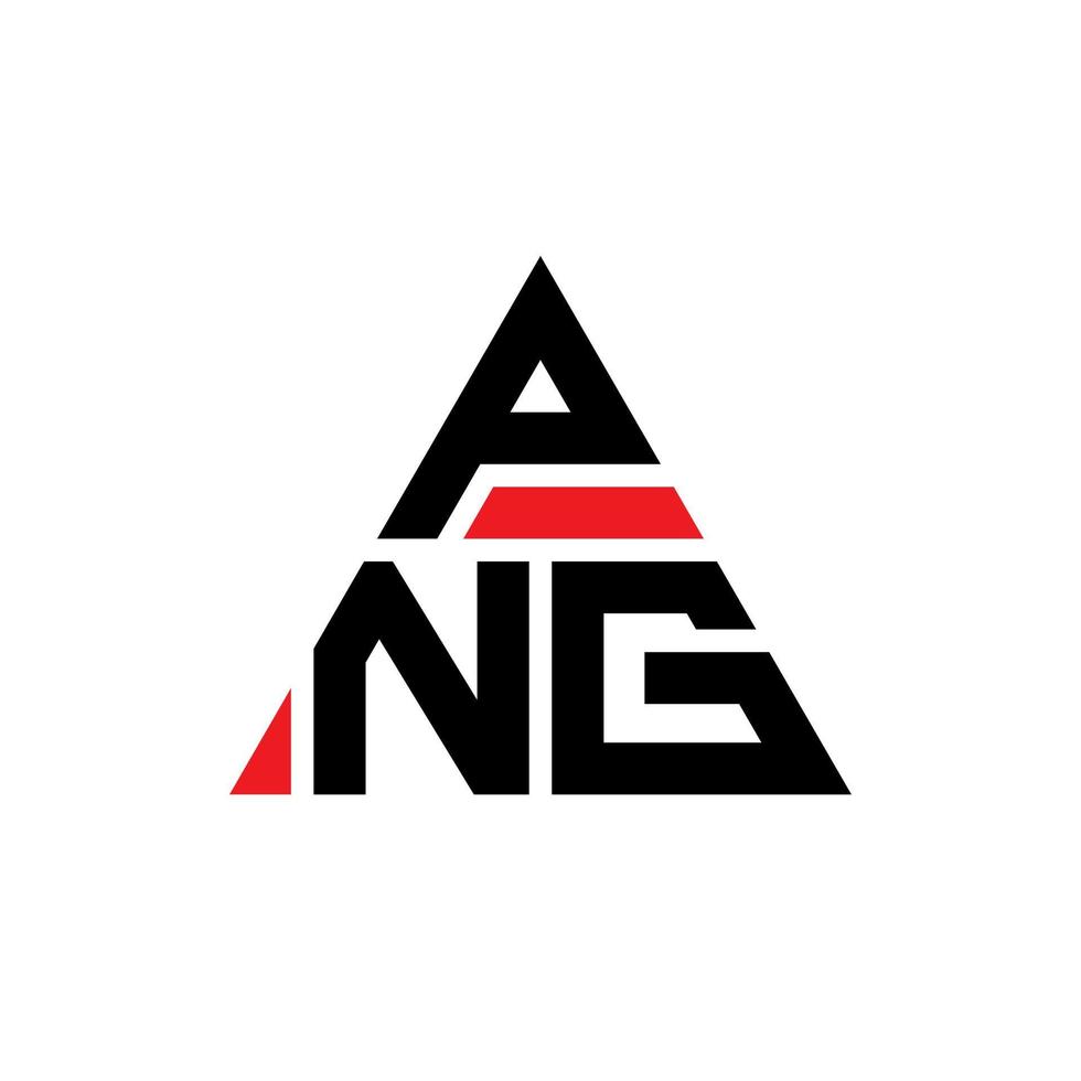 png Dreiecksbuchstabe-Logo-Design mit Dreiecksform. png-Dreieck-Logo-Design-Monogramm. png-Dreieck-Vektor-Logo-Vorlage mit roter Farbe. png Dreieckiges Logo Einfaches, elegantes und luxuriöses Logo. vektor