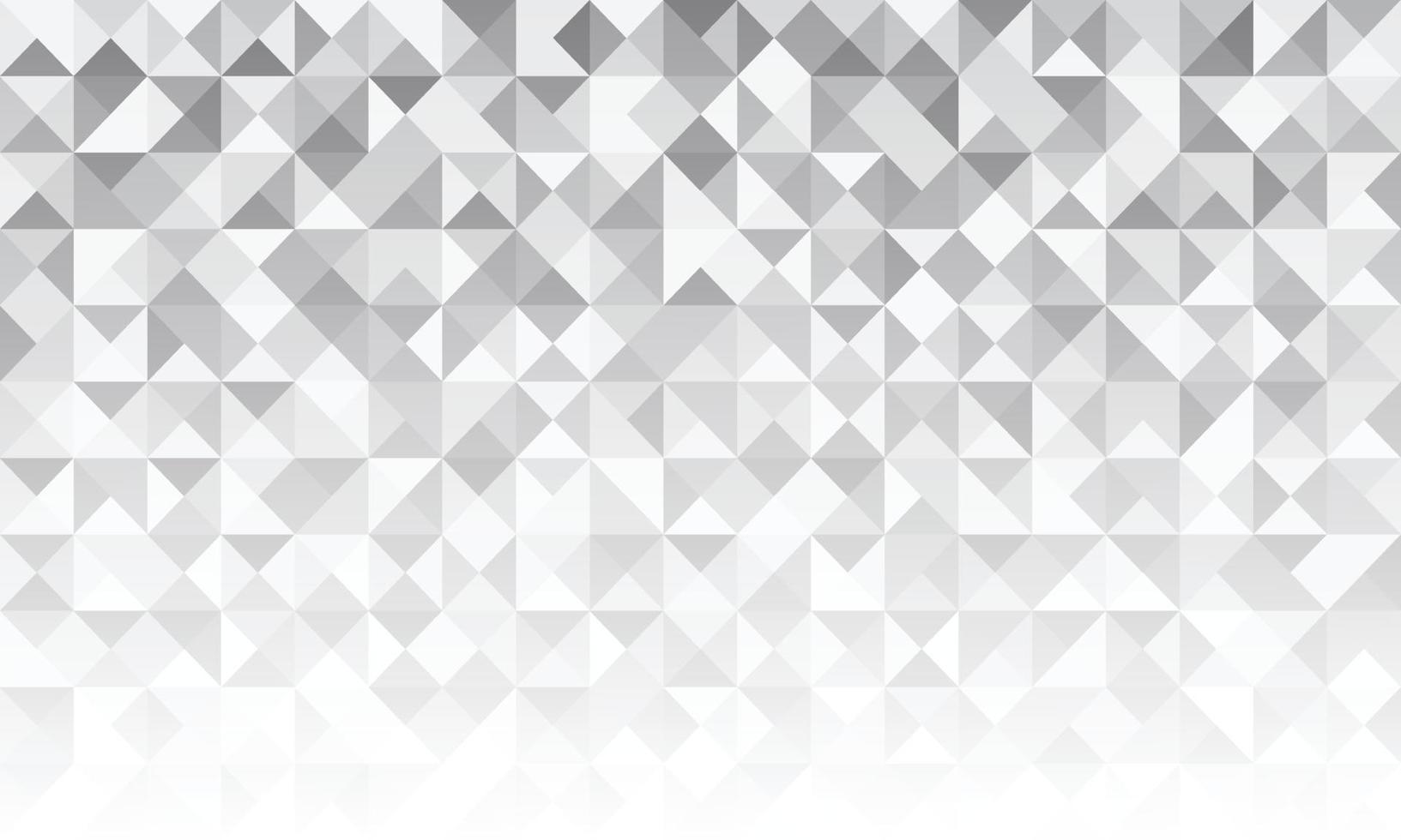 abstraktes Retro-Muster aus geometrischen Formen. grauer mosaikhintergrund mit verlauf. geometrischer Hipster dreieckiger Hintergrund, Vektor