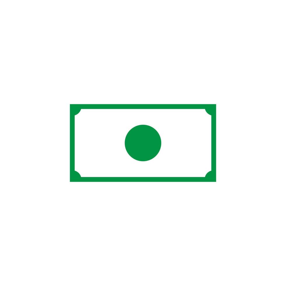 Symbol für Geld- oder Finanzvektoren. vektor