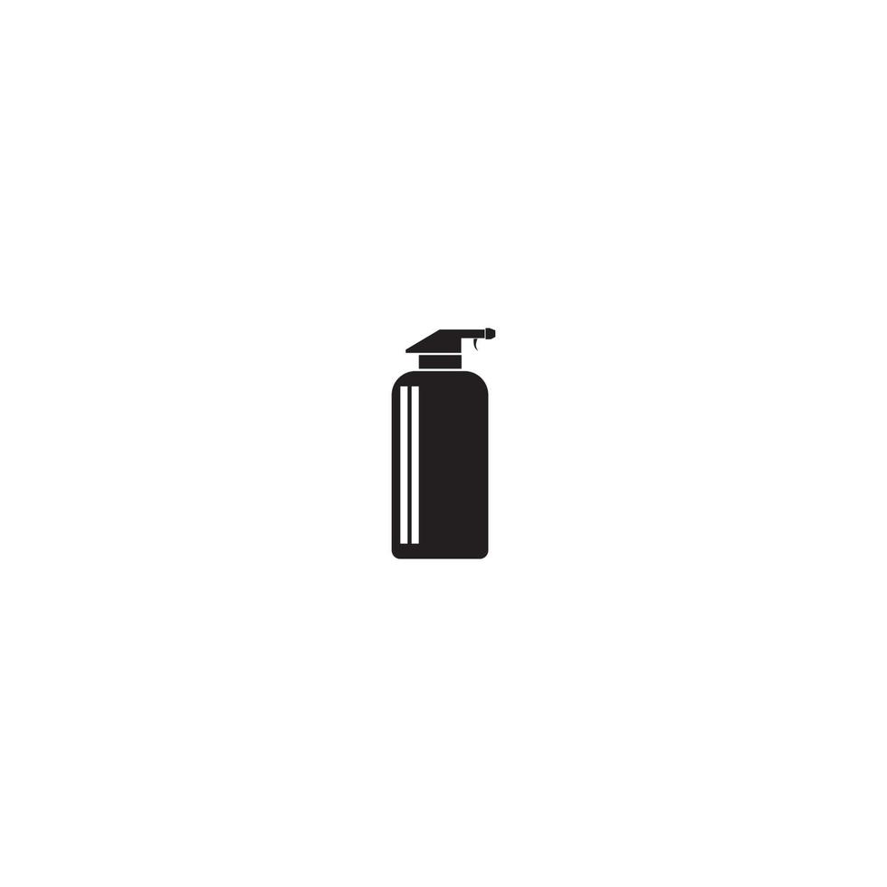 Sprühflasche Symbol Vektor Illustration Design-Vorlage