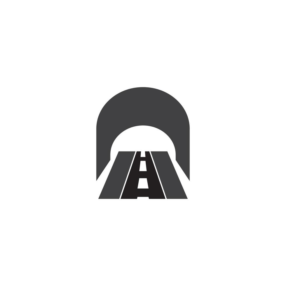 tunnel ikon vektor illustration malldesign