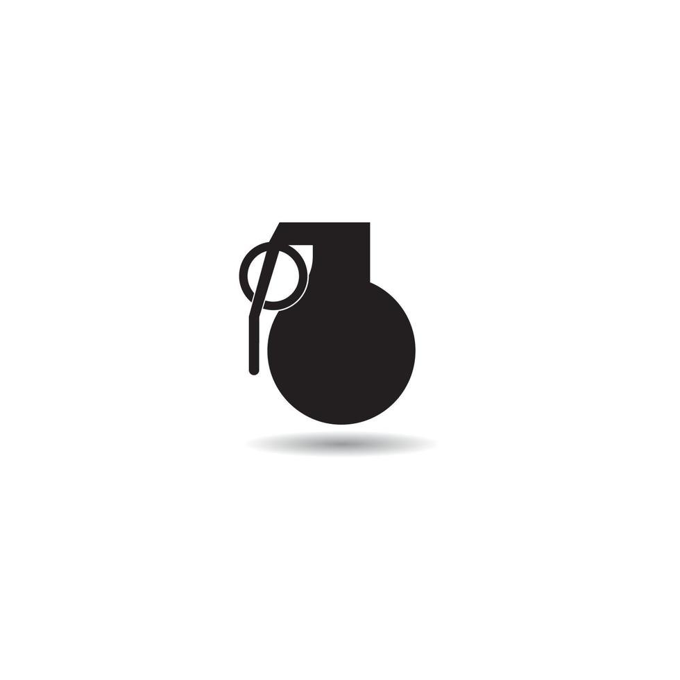 granat ikon vektor illustration formgivningsmall