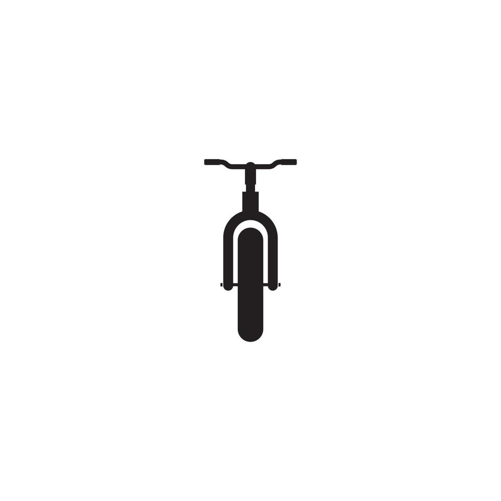 Fahrrad-Icon-Vektor-Illustration-Template-Design vektor