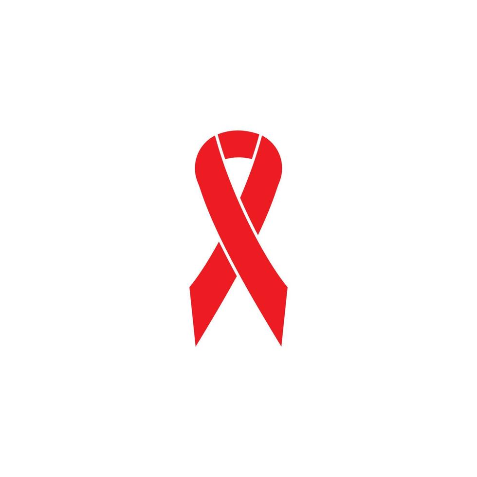 Aids-Symbol-Vektor-Illustration-Design-Vorlage vektor