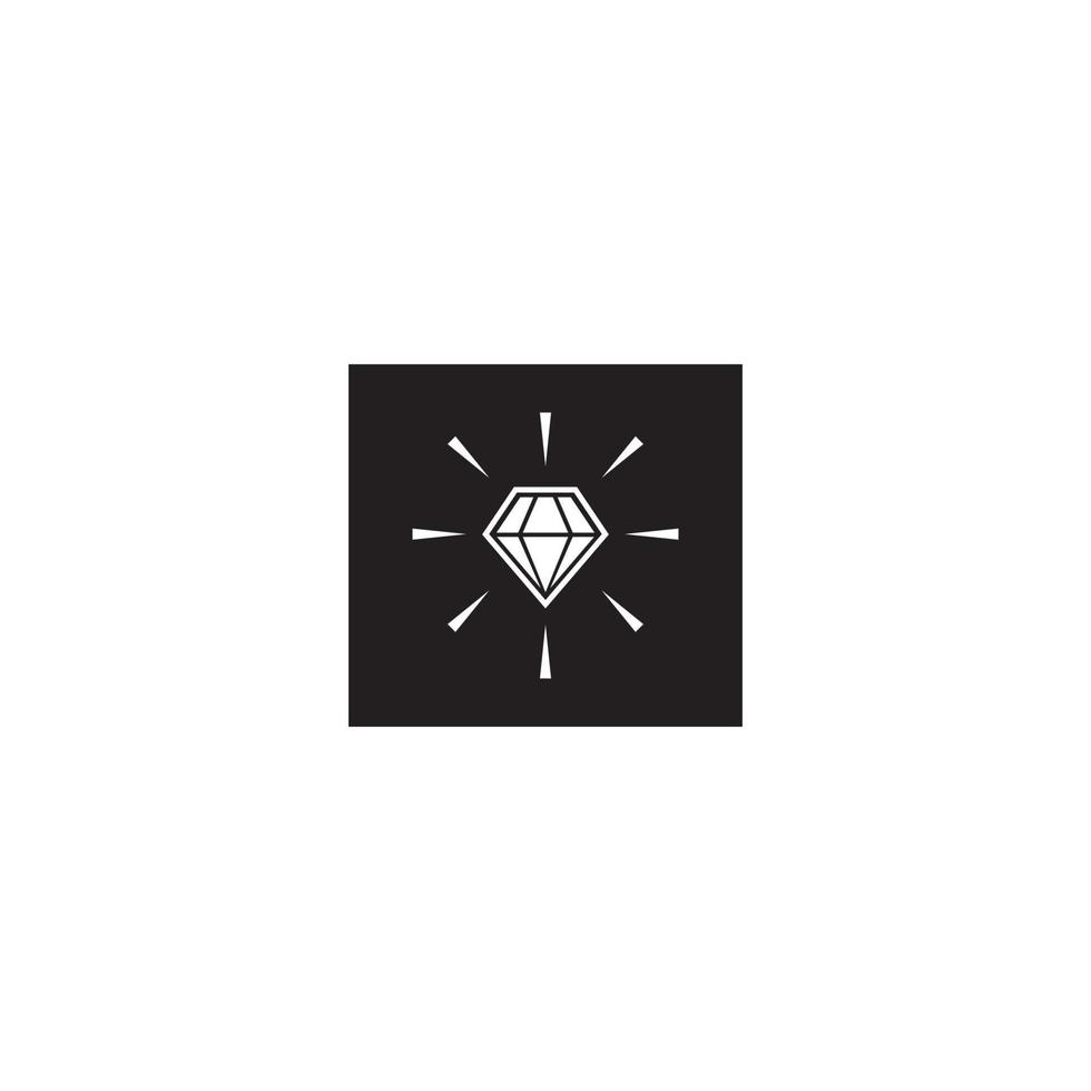 diamant logotyp vektor illustration formgivningsmall.