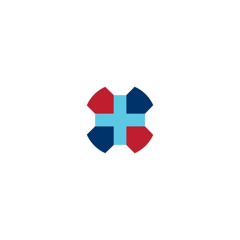 medizinisches Kreuz-Logo vektor