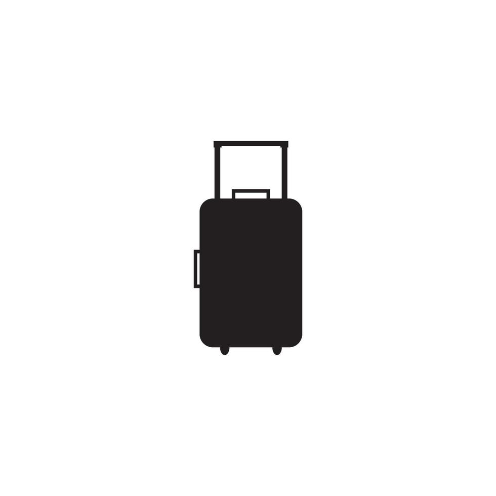 resväska ikon vektor illustration formgivningsmall