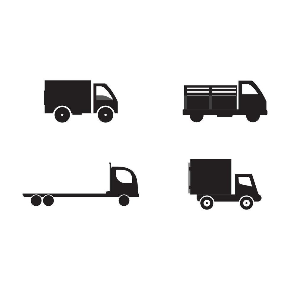 LKW-Symbol-Vektor-Illustration-Design-Vorlage vektor