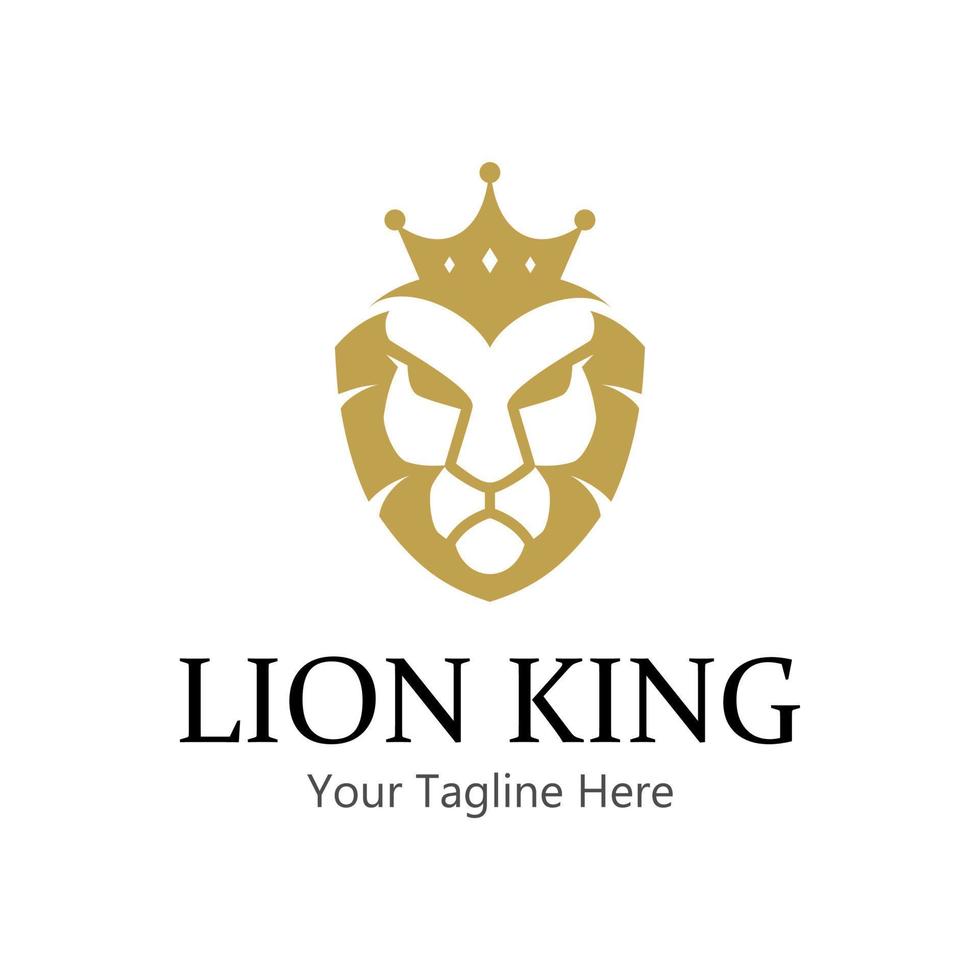 lejonkrona logotyp vektor