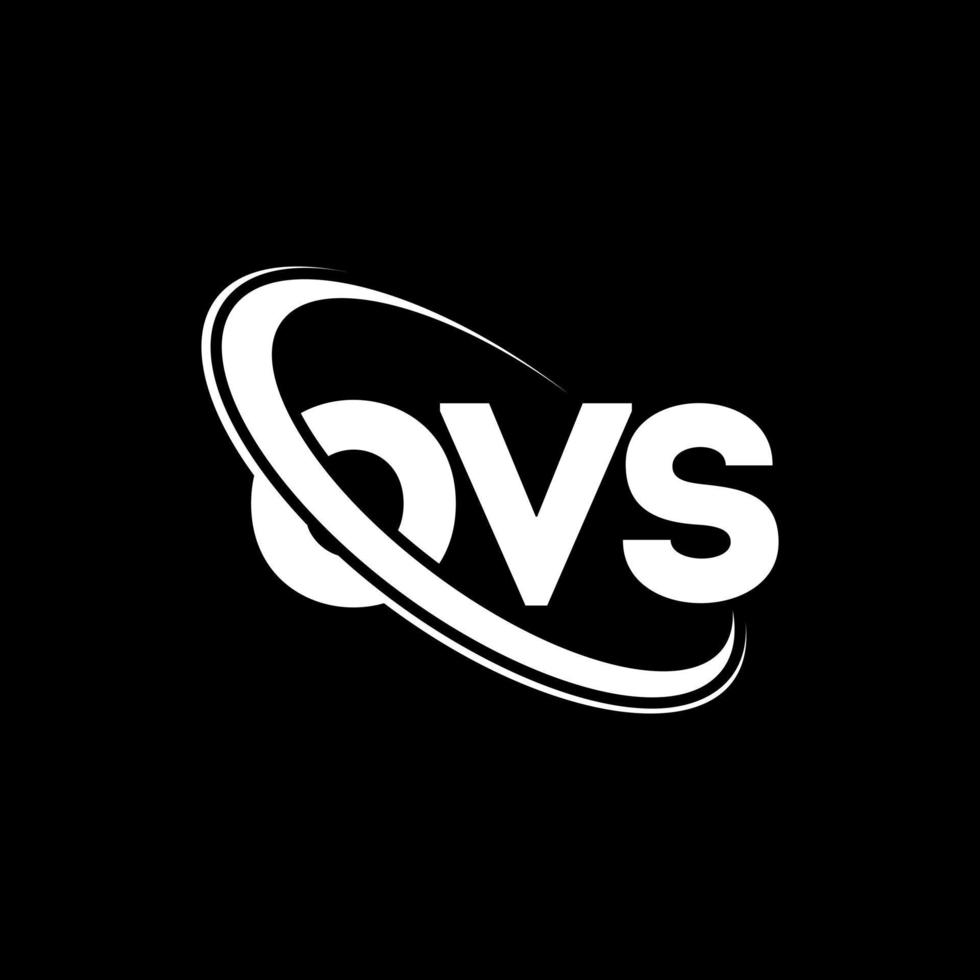 ovs logotyp. ovs brev. ovs brev logotyp design. initialer ovs logotyp länkad med cirkel och versaler monogram logotyp. ovs typografi för teknik, företag och fastighetsmärke. vektor