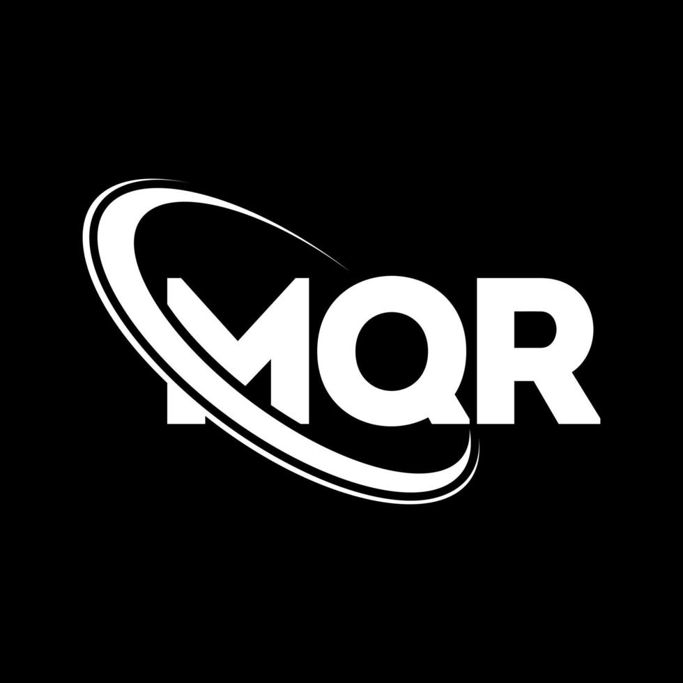 mqr logotyp. mqr bokstav. mqr letter logotyp design. initialer mqr logotyp länkad med cirkel och versaler monogram logotyp. mqr typografi för teknik, företag och fastighetsmärke. vektor