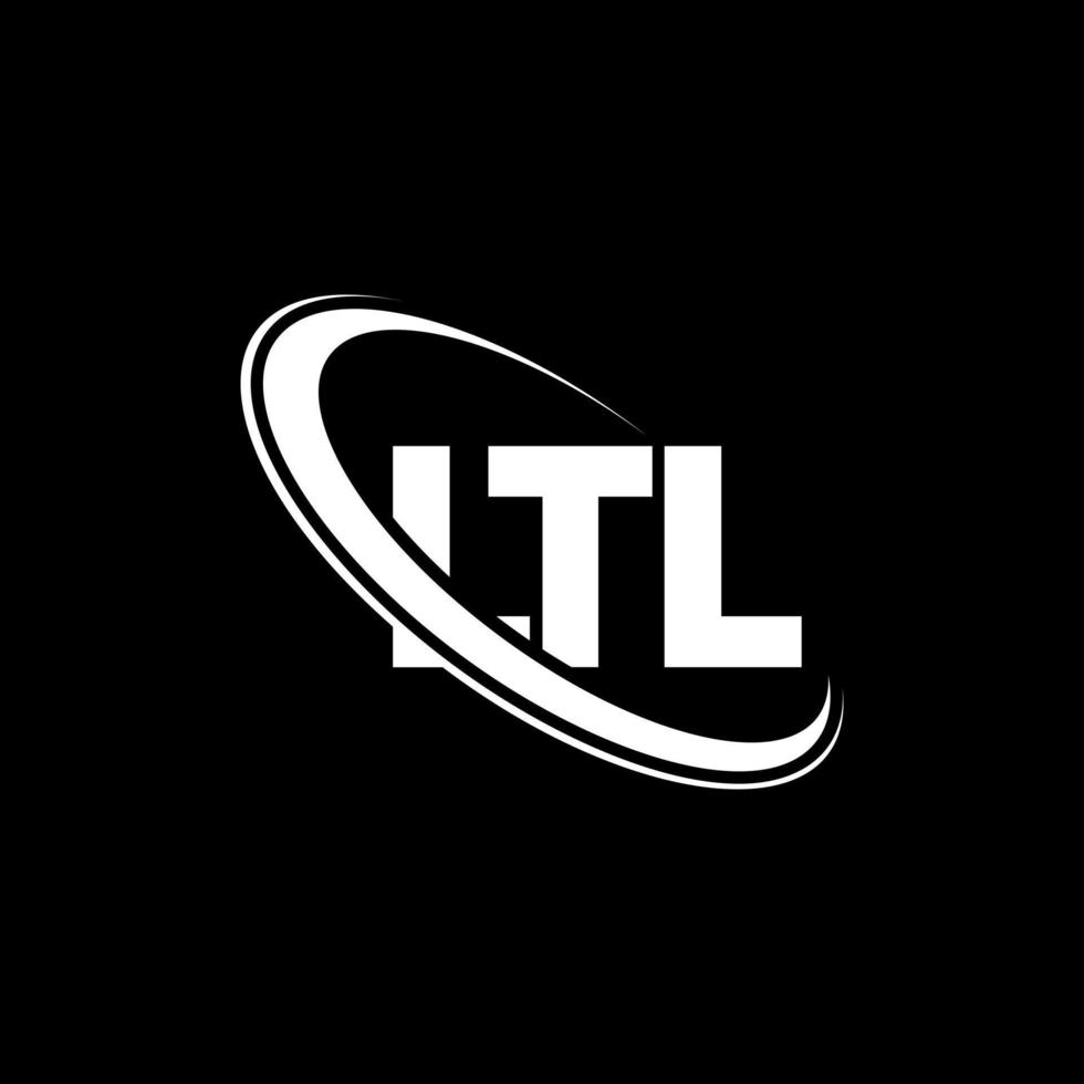 ltl logotyp. ltl brev. ltl bokstavslogotypdesign. initialer ltl logotyp länkad med cirkel och versaler monogram logotyp. ltl typografi för teknik, företag och fastighetsmärke. vektor