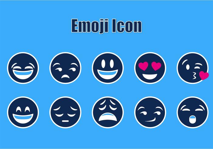 Gratis Emoji Ikonvektorer vektor