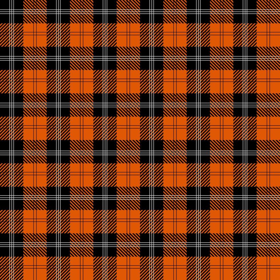 orange tartan rutigt mönster, tartan tyg textur seamless mönster, vektor bakgrund