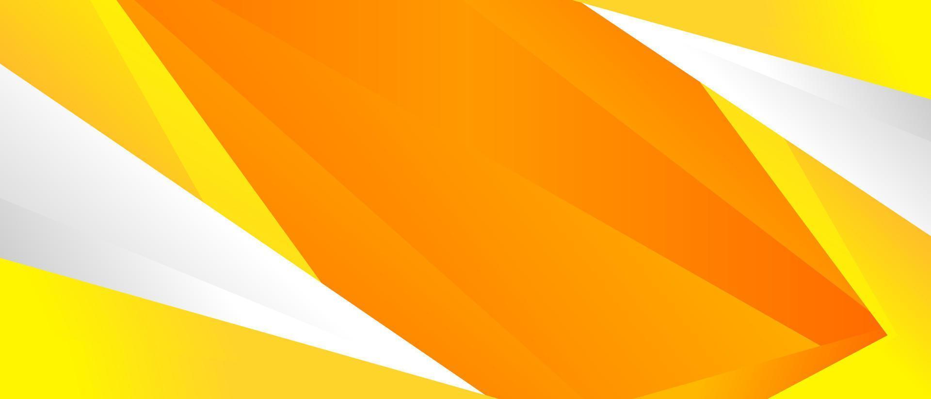 Orange mit gelbem abstraktem Hintergrund vektor