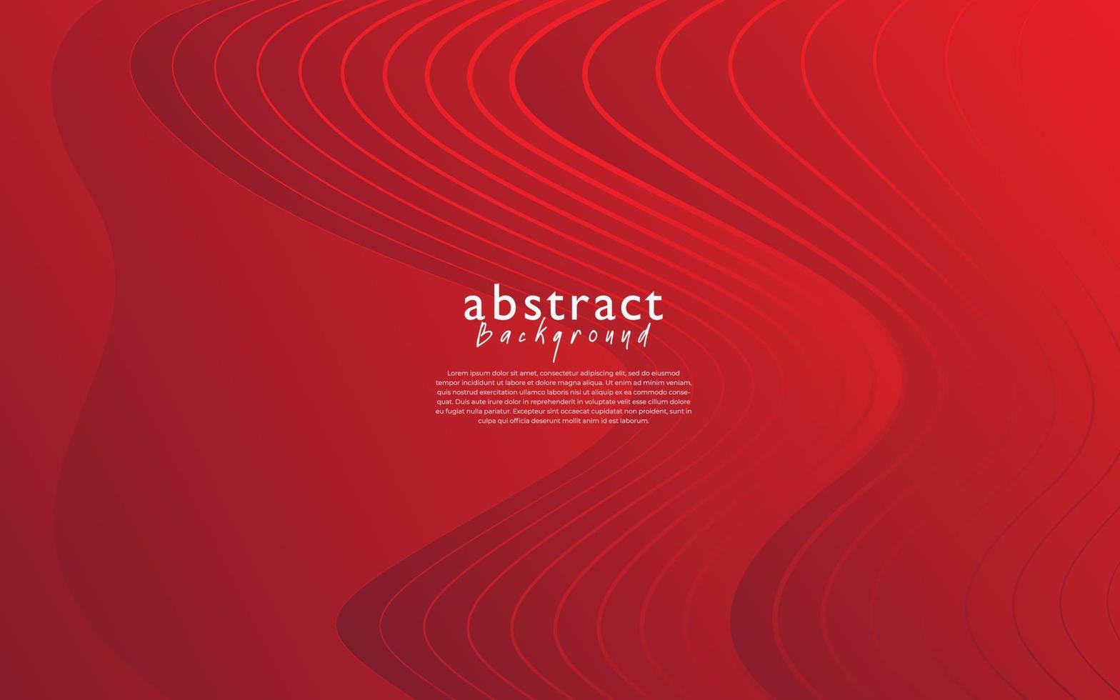 roter moderner abstrakter Hintergrundentwurf vektor