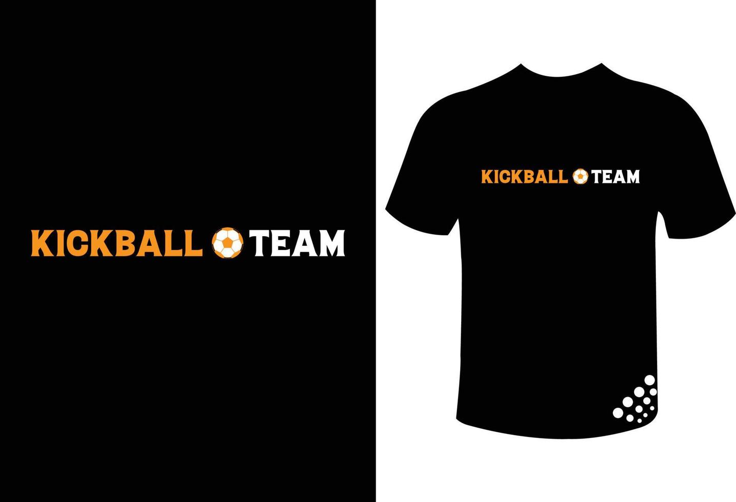 Kickball-Team-bestes lustiges Typografie-T-Shirt-Design für WM-Fans vektor