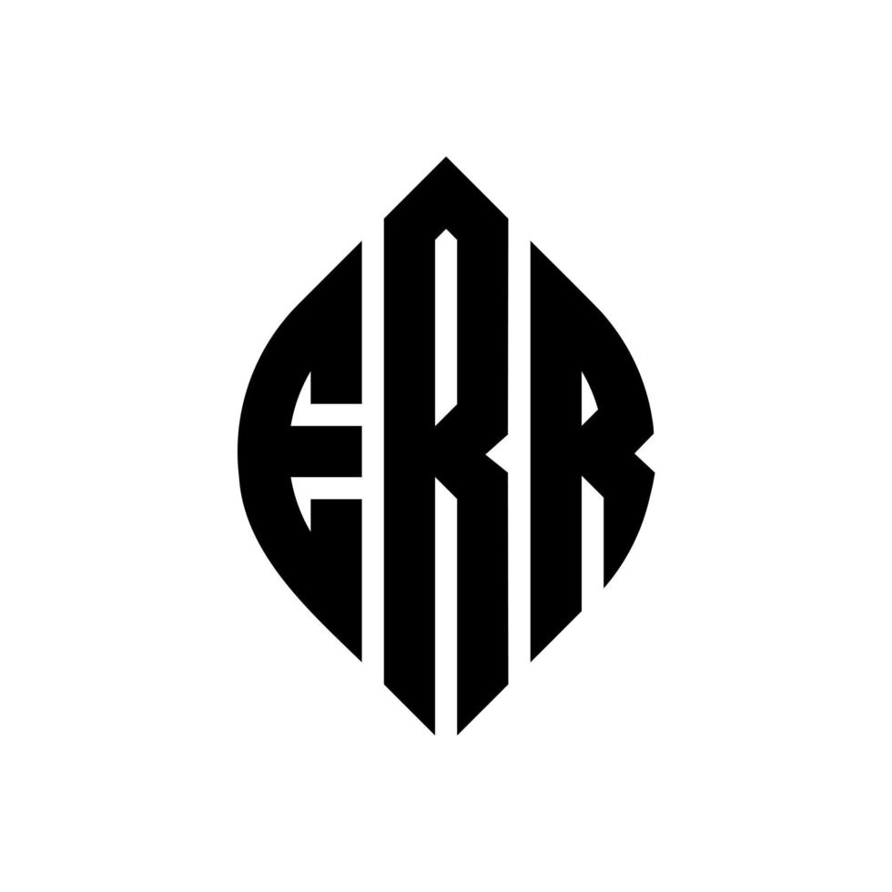 fel cirkel bokstavslogotyp design med cirkel och ellipsform. fela ellipsbokstäver med typografisk stil. de tre initialerna bildar en cirkellogotyp. fel cirkel emblem abstrakt monogram brev märke vektor. vektor