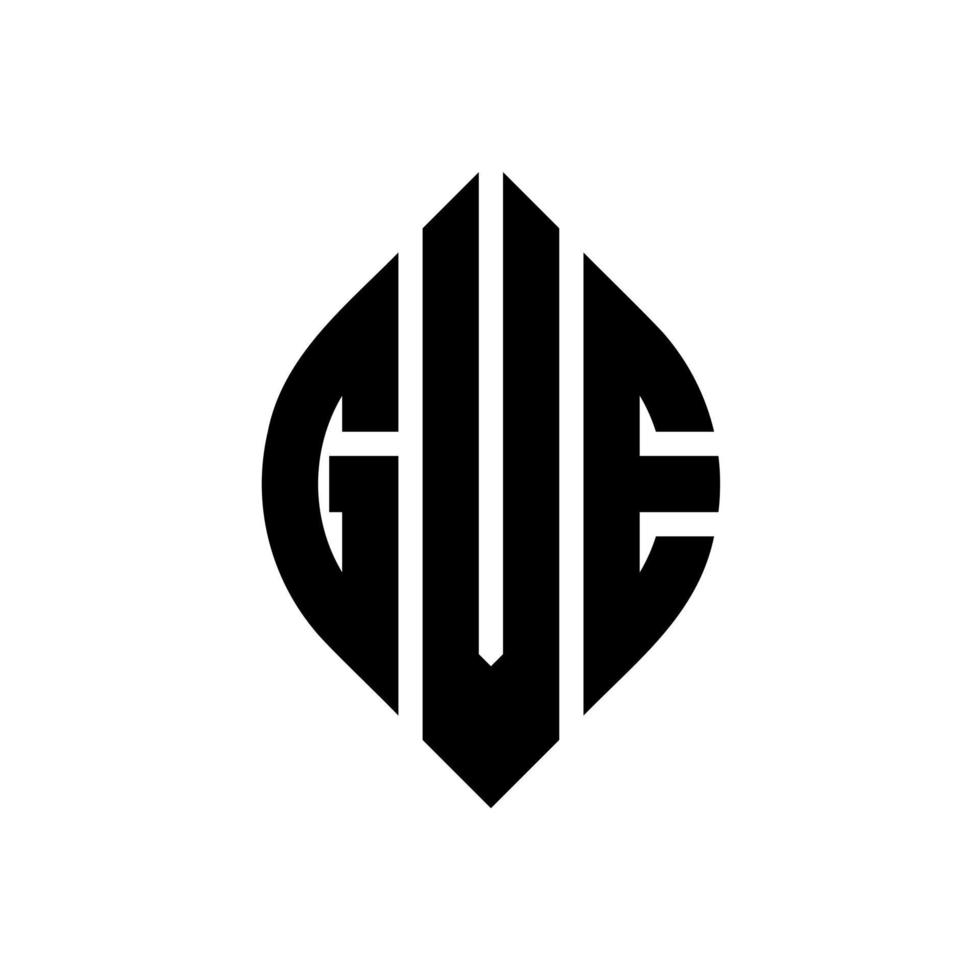 gve-Kreis-Buchstaben-Logo-Design mit Kreis- und Ellipsenform. gve Ellipsenbuchstaben mit typografischem Stil. Die drei Initialen bilden ein Kreislogo. gve Kreisemblem abstrakter Monogramm-Buchstabenmarkierungsvektor. vektor