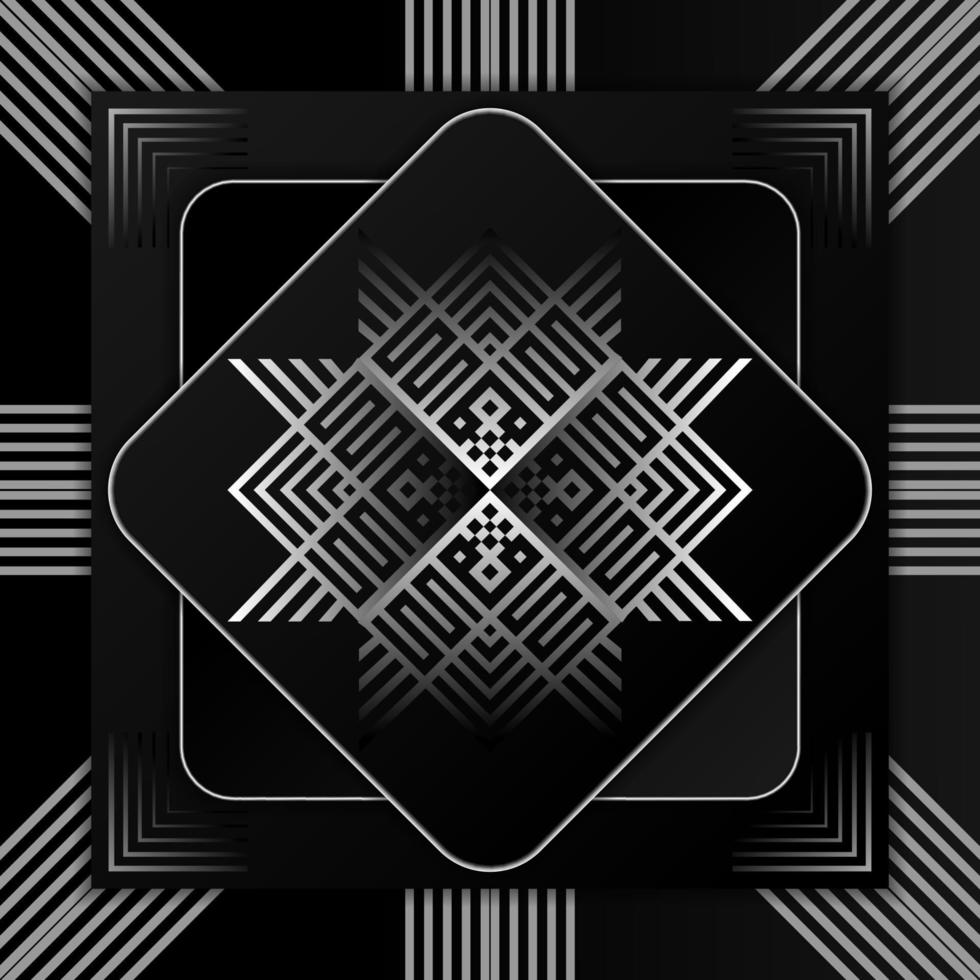 abstraktes Hintergrunddesign mit schwarzem Farbverlauf vektor