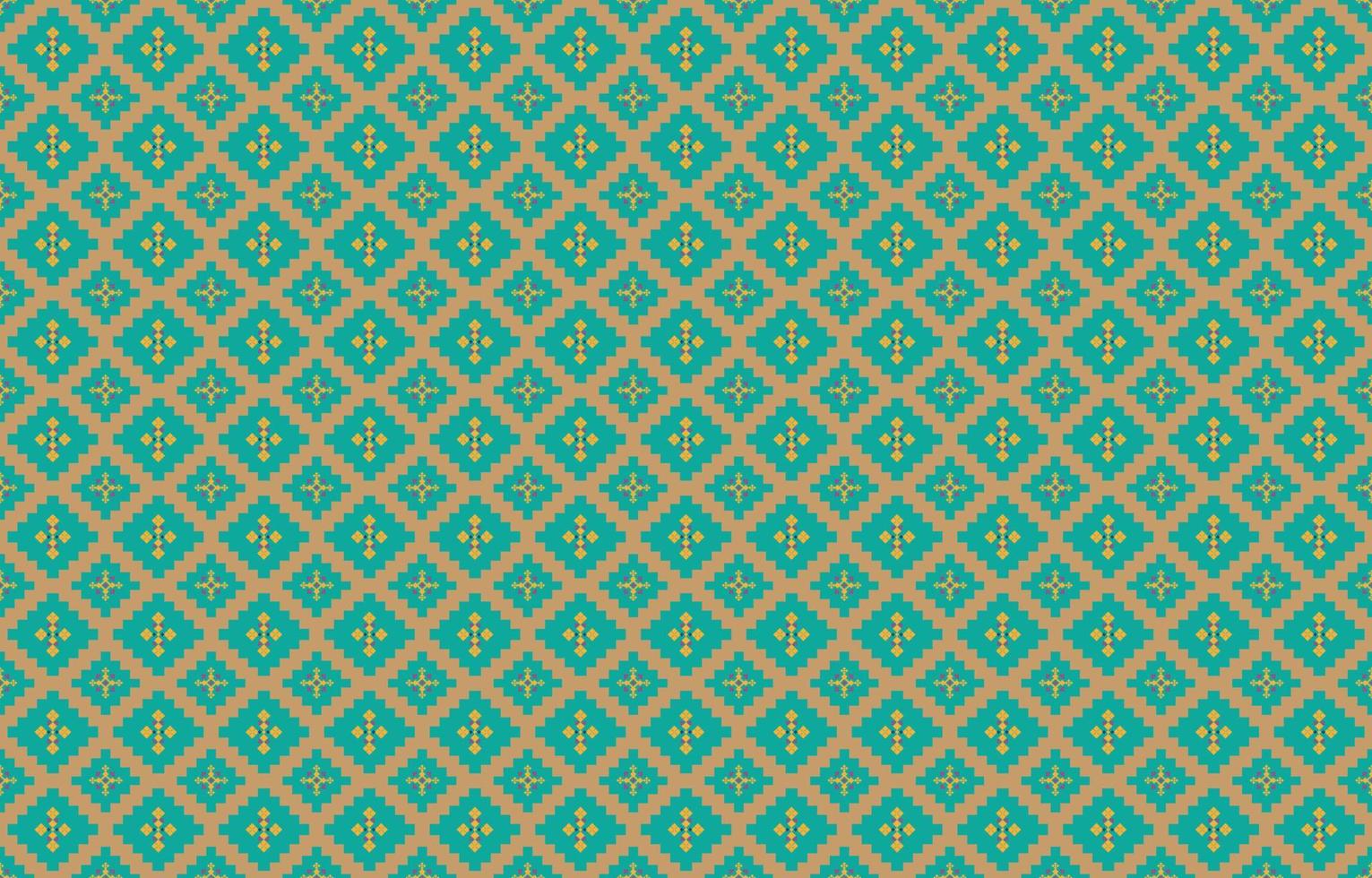 abstrakte geometrische und tribale Muster, Gebrauchsdesign lokale Stoffmuster, von indigenen Stämmen inspiriertes Design. geometrische Vektorillustration vektor