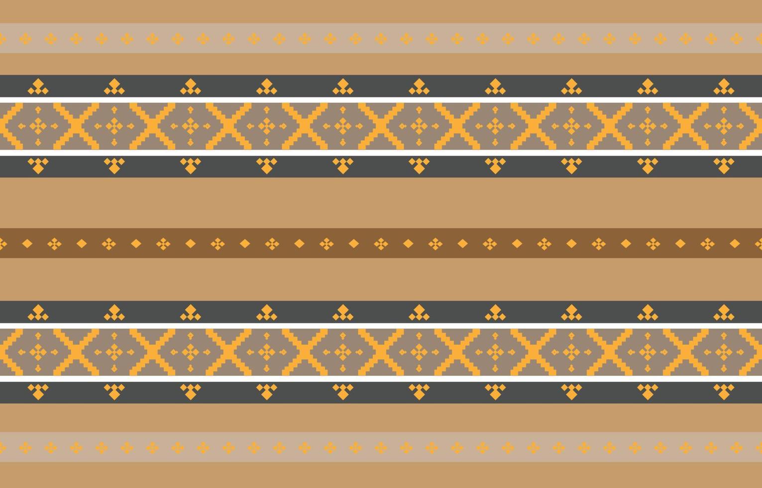 abstrakte geometrische und tribale Muster, Gebrauchsdesign lokale Stoffmuster, von indigenen Stämmen inspiriertes Design. geometrische Vektorillustration vektor