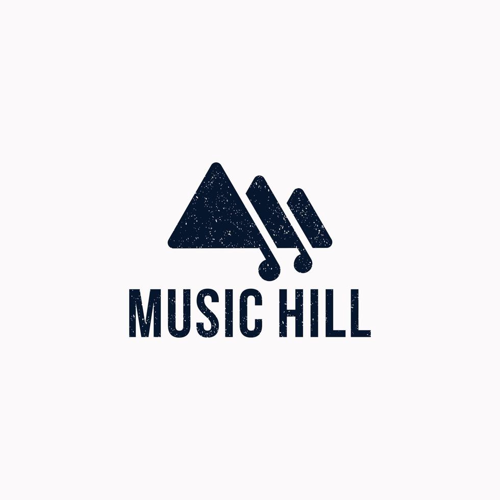 musikkulle för logo design.premium vektor