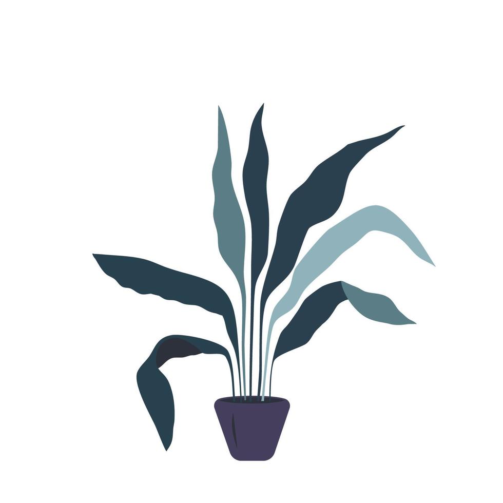 dekorativa växter illustration vektor