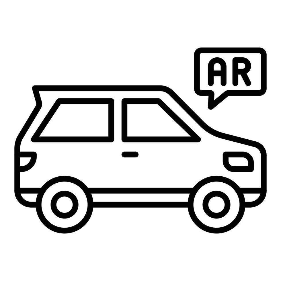 Ar-Racing-Icon-Stil vektor