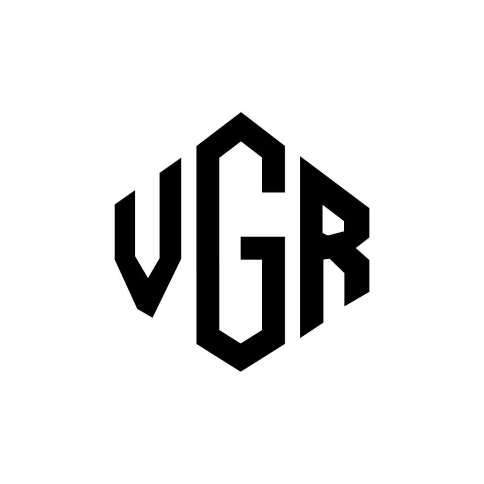 vgs bokstavslogotypdesign med polygonform. vgs polygon och kubform logotypdesign. vgs hexagon vektor logotyp mall vita och svarta färger. vgs monogram, affärs- och fastighetslogotyp.