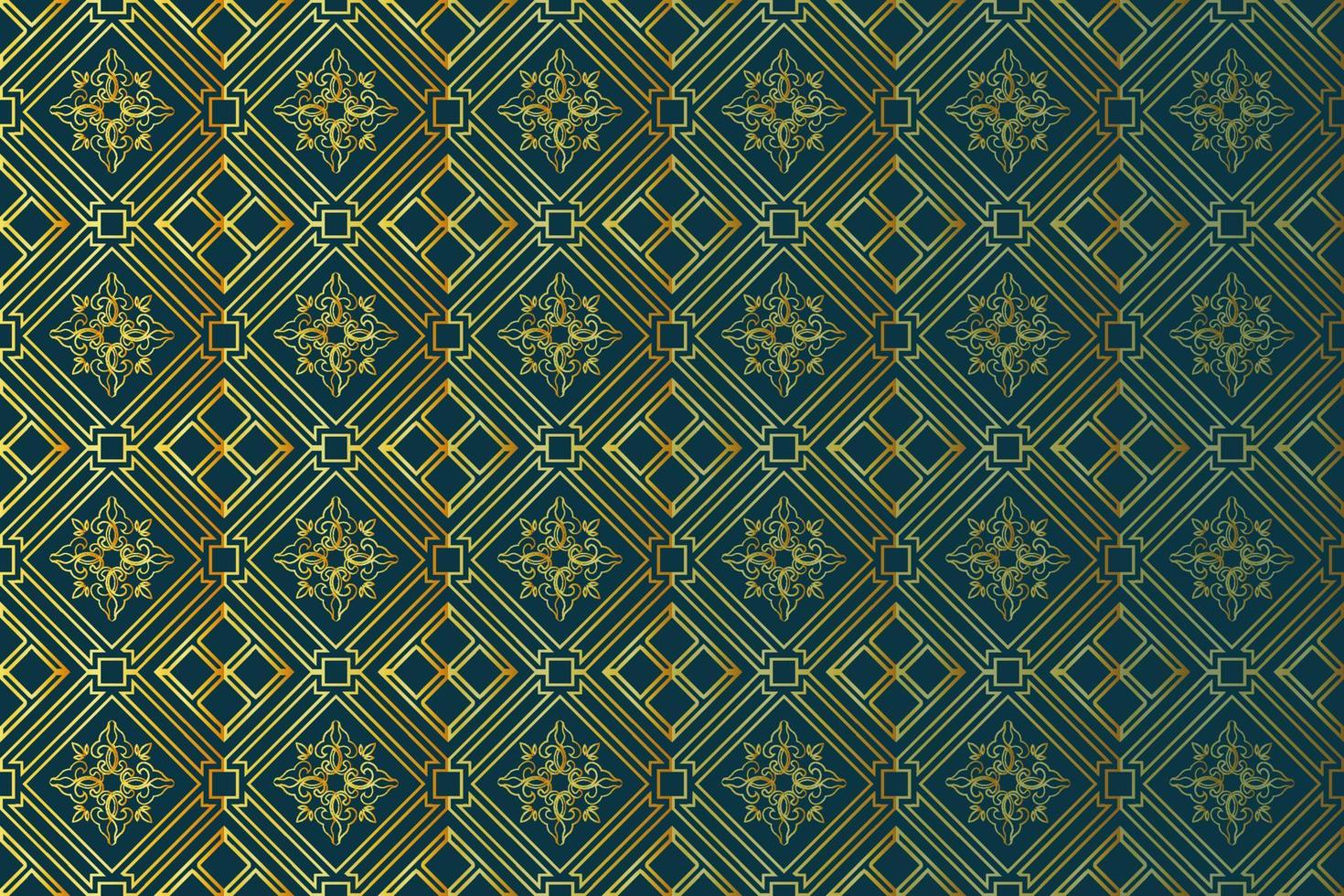 geometriska guld sömlösa mönster bakgrund vektor
