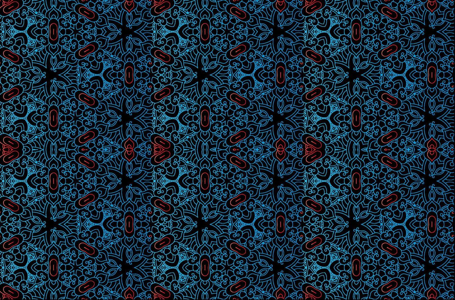 abstraktes Mandala-Muster vektor