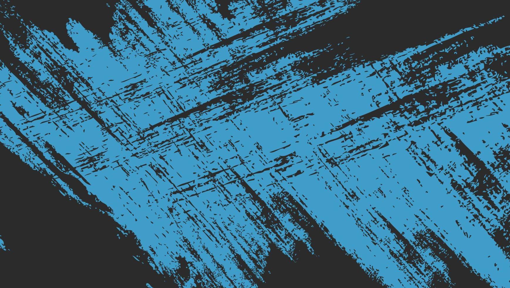 abstrakt scratch blå och svart grunge textur bakgrund vektor