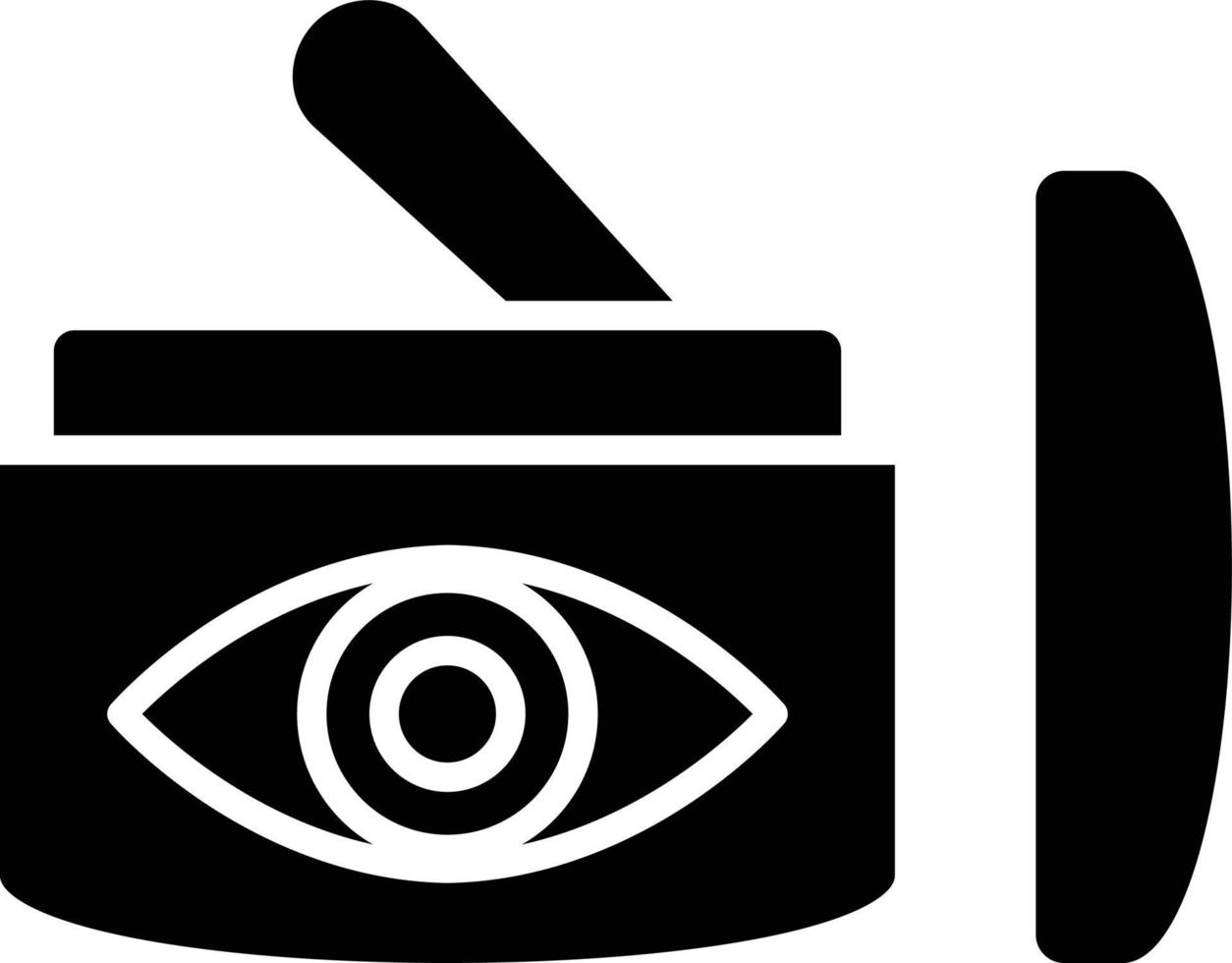Augencreme-Icon-Stil vektor