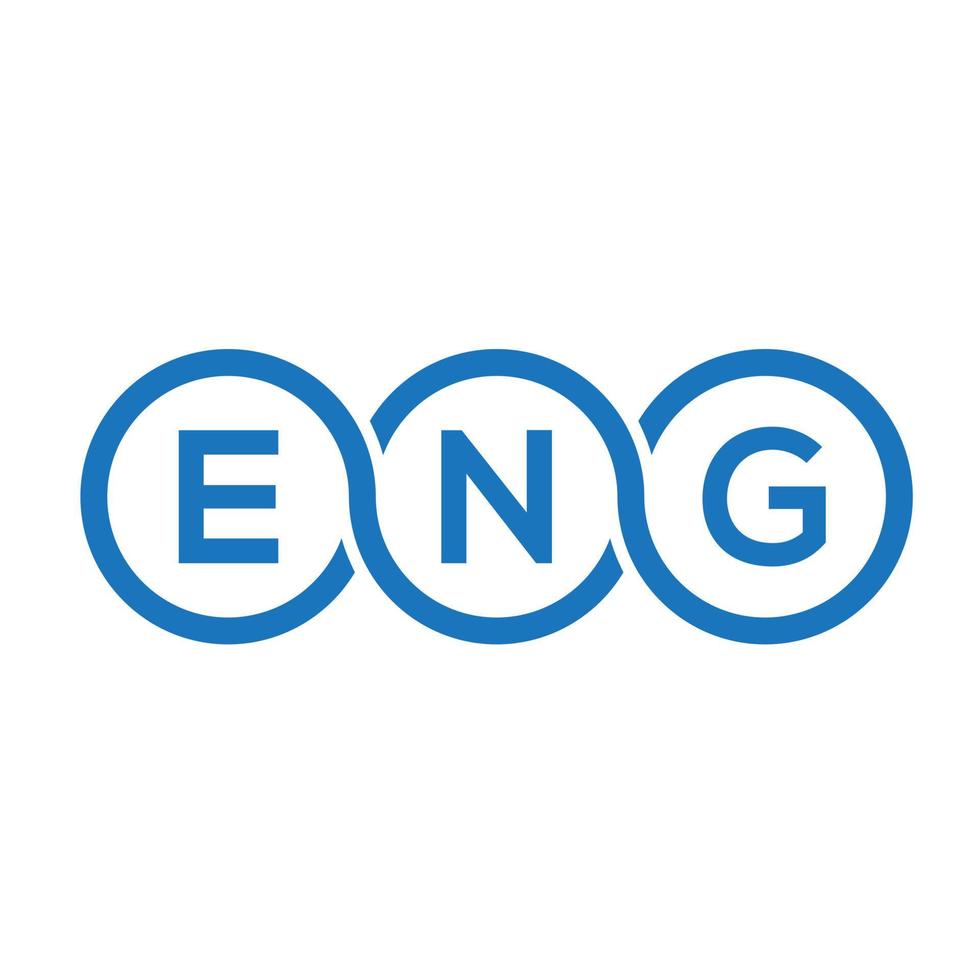 EMG-Brief-Logo-Design auf schwarzem Hintergrund. emg kreatives Initialen-Buchstaben-Logo-Konzept. Emg-Briefgestaltung. vektor