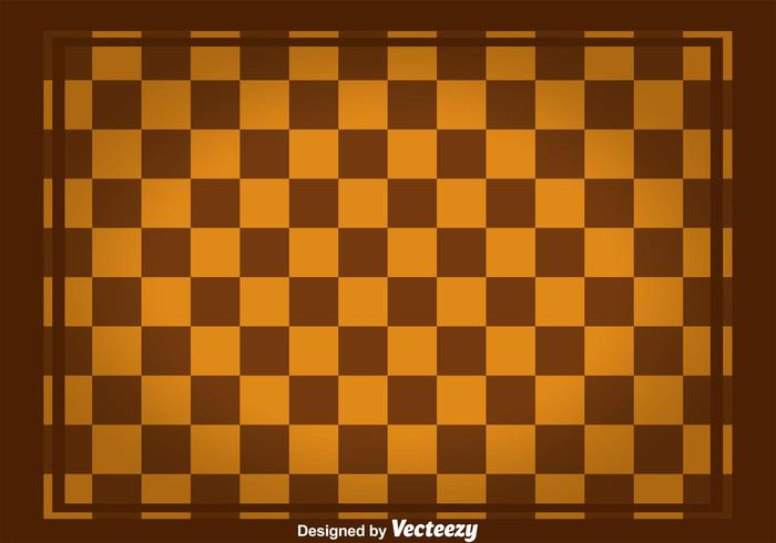 Brown Square Checker Board Vektor