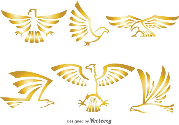 Golden Eagle Logo Vectors