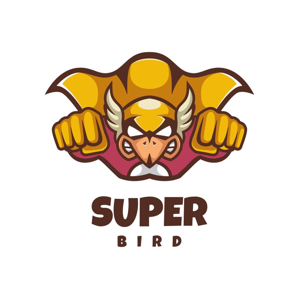 Illustrationsvektorgrafik des Supervogels, gut für Logodesign vektor