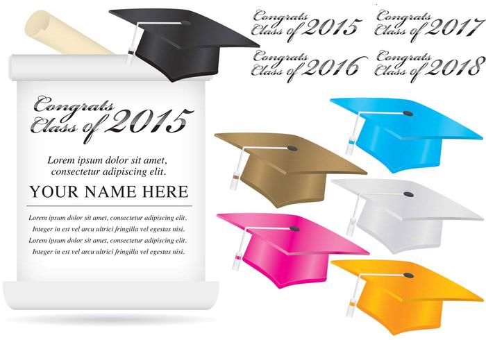 Graduation Background Vectors