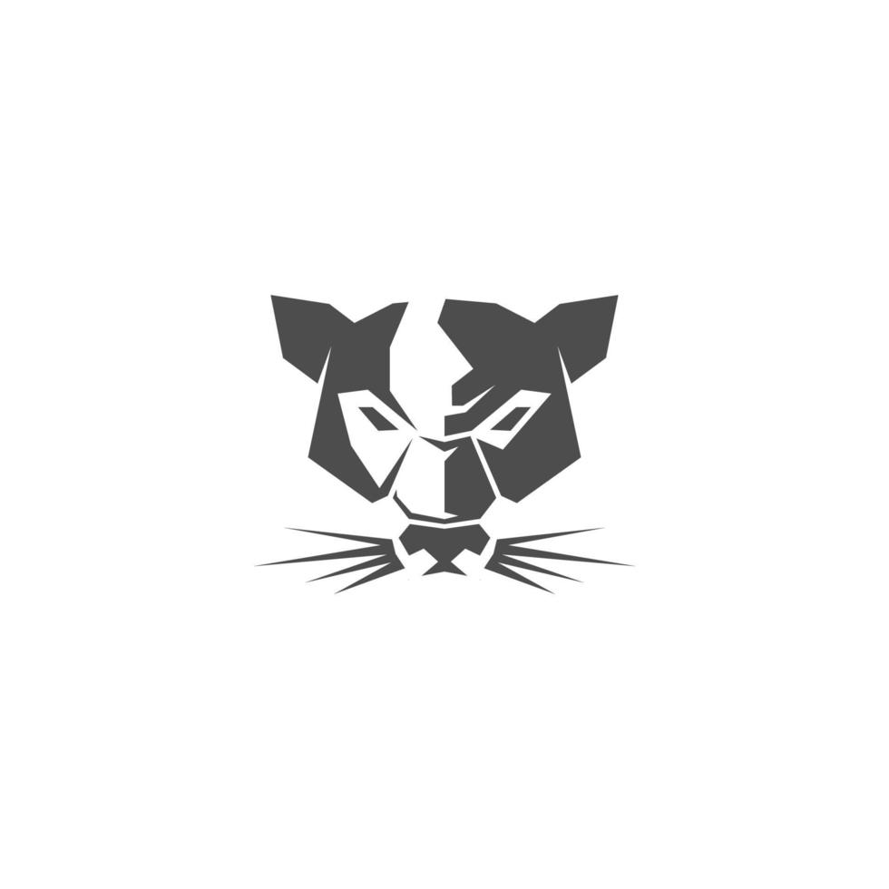 panter logotyp ikon design illustration vektor