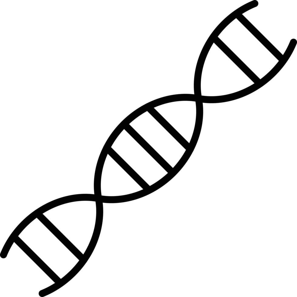 DNA-Gliederungssymbol vektor