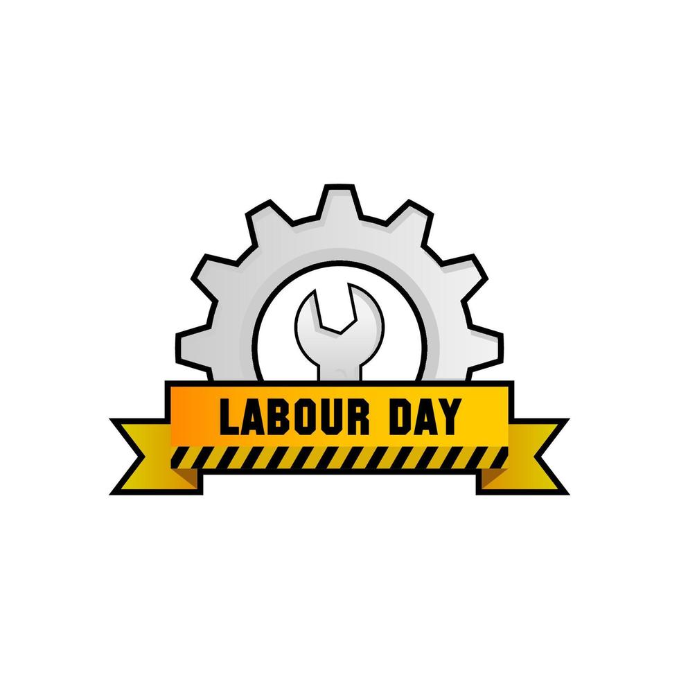 labor day vektor illustration. arbetsdagens firande. arbetsdagen symbol.