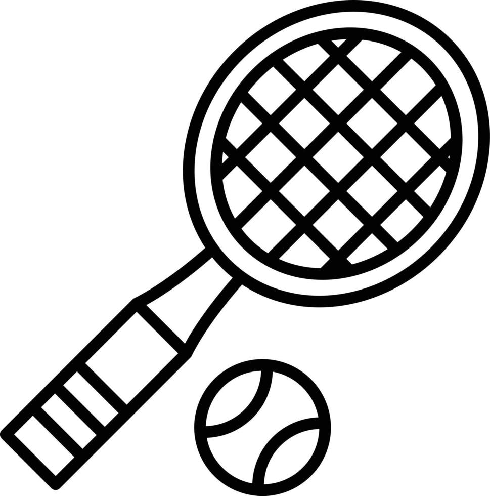 tennis disposition ikon vektor
