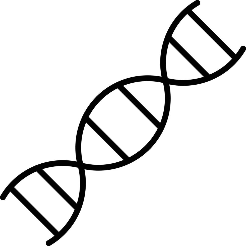 DNA-Gliederungssymbol vektor